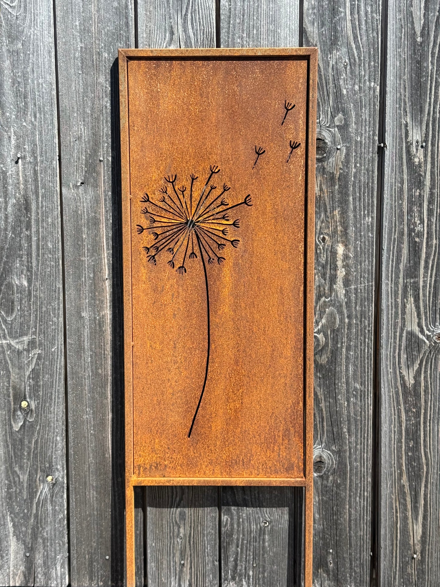 Gartenschild Söiblume