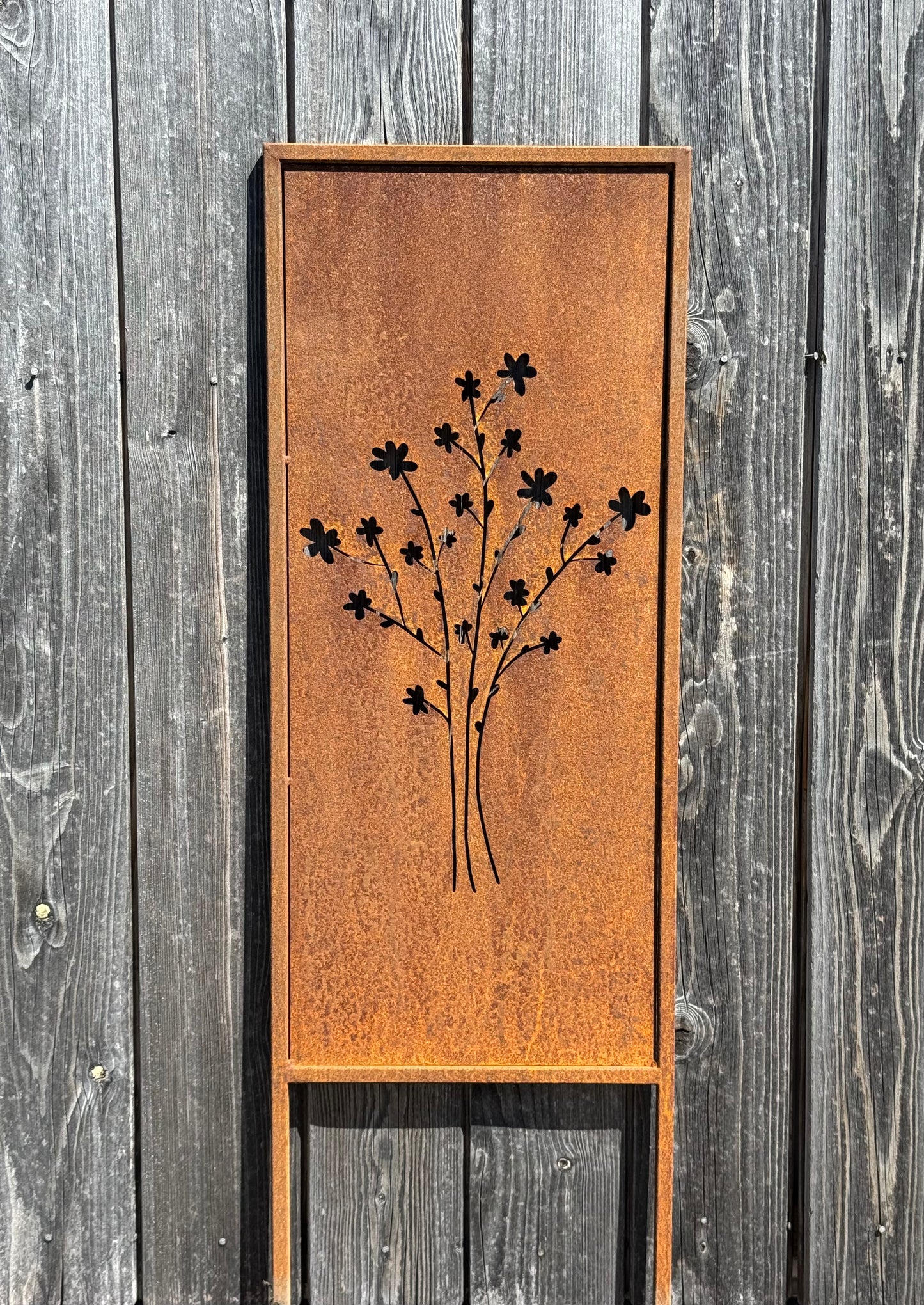 Gartenschild Bluemestrüssli