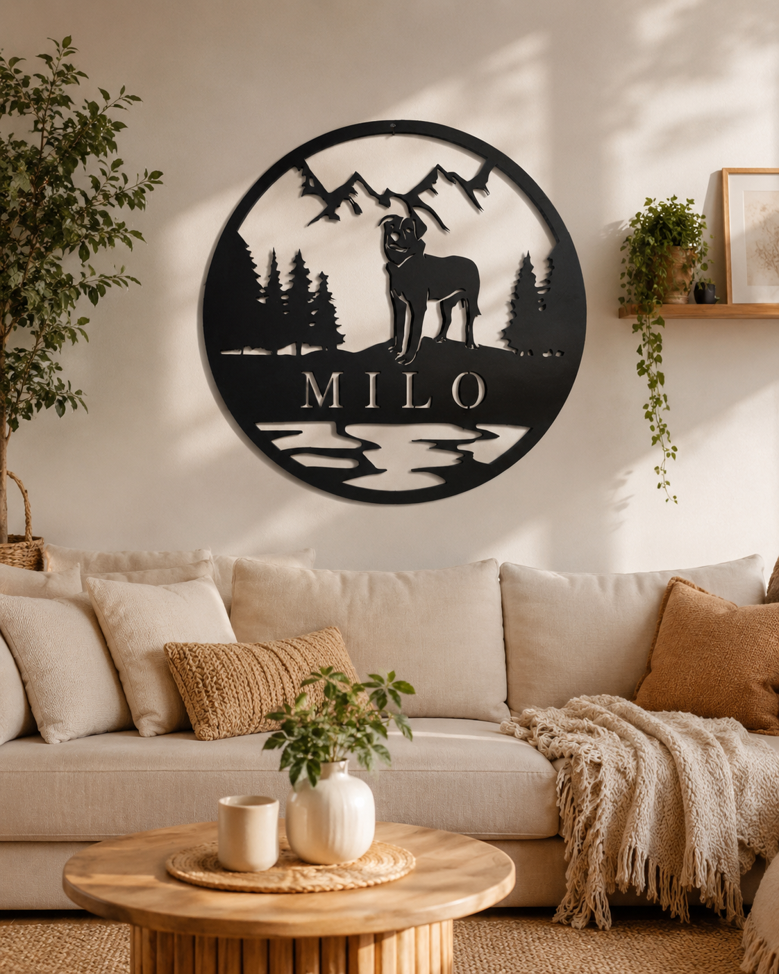 Personalisiertes Wandbild Haustier
