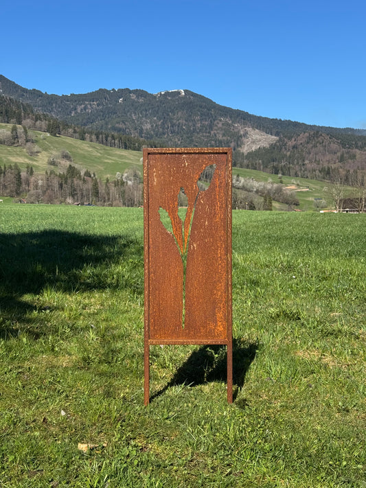 Gartenschild Schilf klein